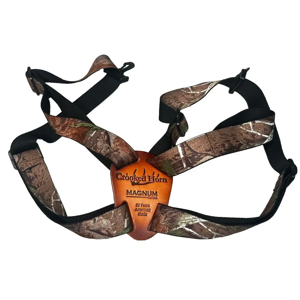 Crooked Horn Magnum Bino System Harness Realtree Camo Made USA BS-128
